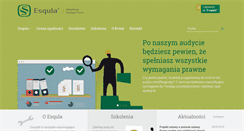 Desktop Screenshot of esqula.pl